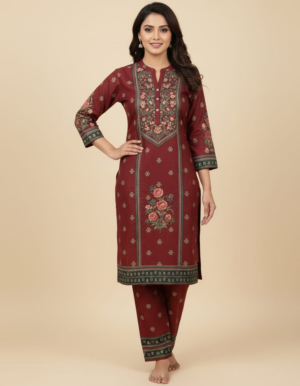 Kashmiri kurta Set