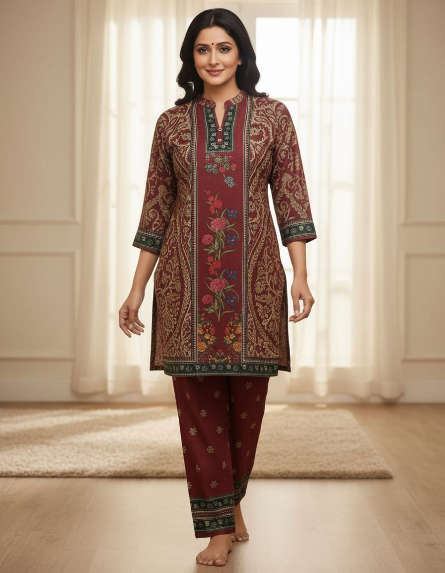 Kashmiri kurta Set - Image 3