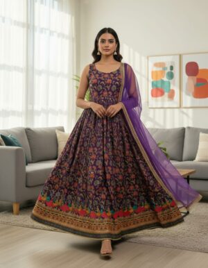Anarkali Gown