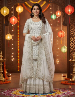 Georgette Party Wear Dress