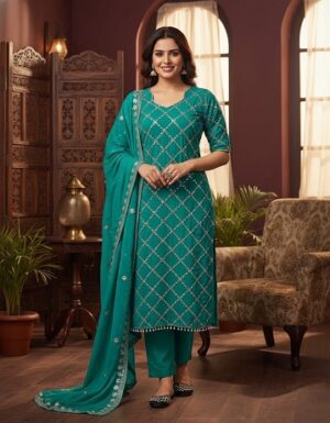 New Fancy Embroidered Plazzo