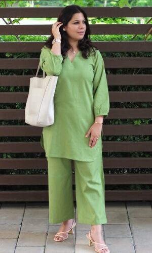 Pure Cotton Slub Cord set