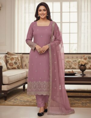Premium Party Wear Modern Designed Pink Dress