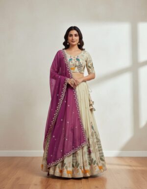 Designer Peacock Lehenga