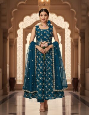 Elegant Ethnic Gown For Festivals