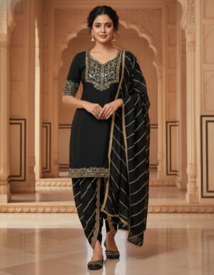 Party Wear Dhoti Salwar Suit