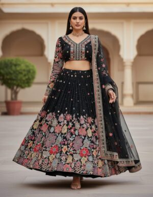 Gorgette Lehenga