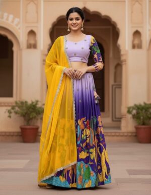 Kalamkari Lehenga