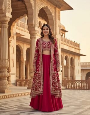 New Beautiful Red Gown