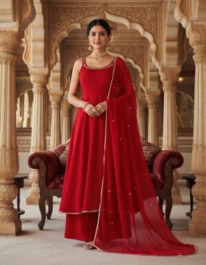 New Beautiful Red Gown
