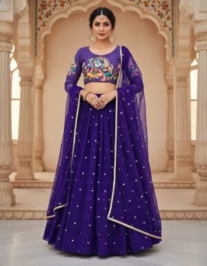 Kalamkari Print Lehenga