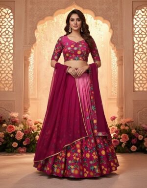 Kalamkari Lehenga