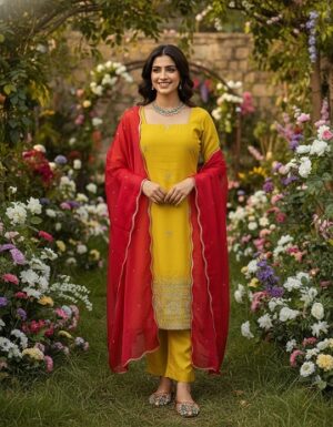 Elegant Ethnic Party Wear Dress