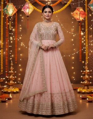 New Premium Elegance Party Wear Gown