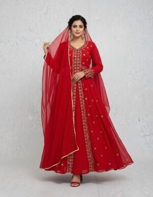 New Embroidered Gown