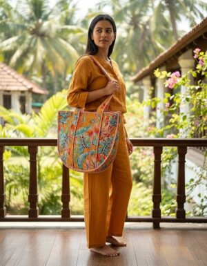 D- Quilted Tote