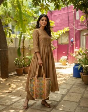 D- Quilted Tote