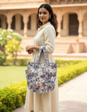 D- Quilted Tote