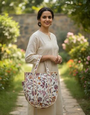 D- Quilted Tote