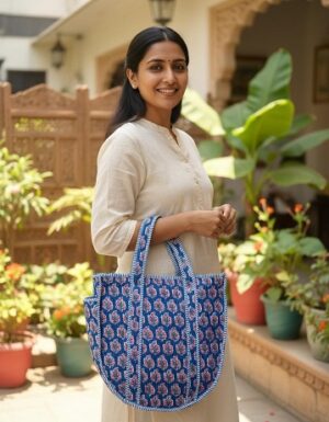 D- Quilted Tote