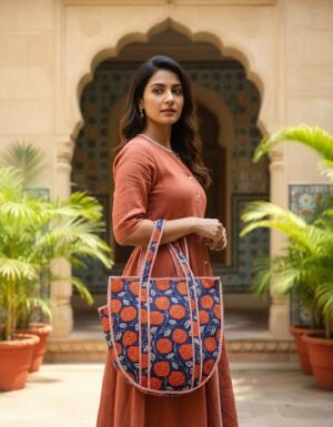 D- Quilted Tote