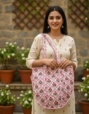 D- Quilted Tote