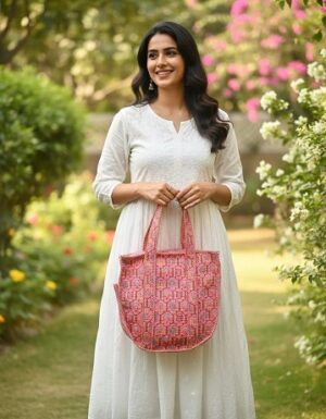 D- Quilted Tote