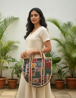 D- Quilted Tote