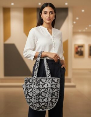 D- Quilted Tote