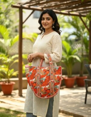 D- Quilted Tote