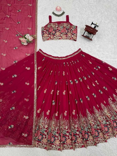 New Beautiful Designer Lehenga - Image 5