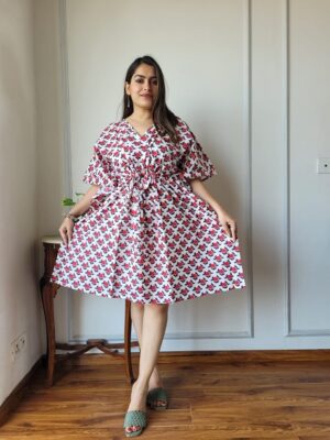 Pure Cotton Short Kaftan