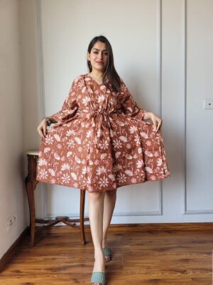 Pure Cotton Short Kaftan