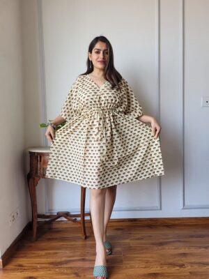 Pure Cotton Short Kaftan