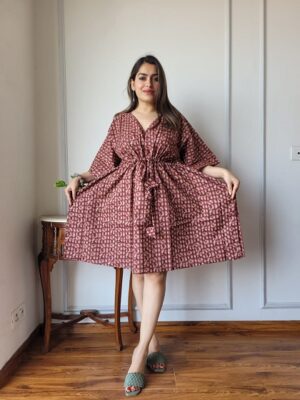 Pure Cotton Short Kaftan