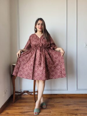 Pure Cotton Short Kaftan