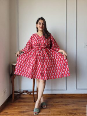 Pure Cotton Short Kaftan