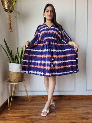 Pure Cotton Short Kaftan