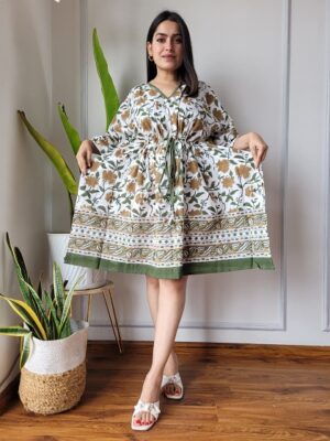 Pure Cotton Short Kaftan