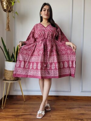 Pure Cotton Short Kaftan