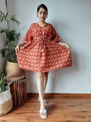 Pure Cotton Short Kaftan