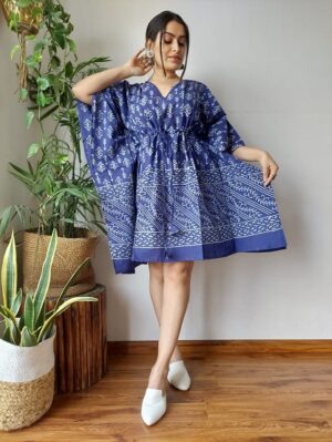 Pure Cotton Short Kaftan