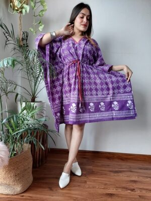 Pure Cotton Short Kaftan