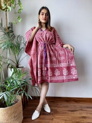Pure Cotton Short Kaftan