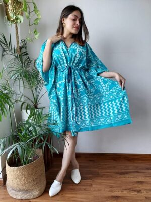 Pure Cotton Short Kaftan