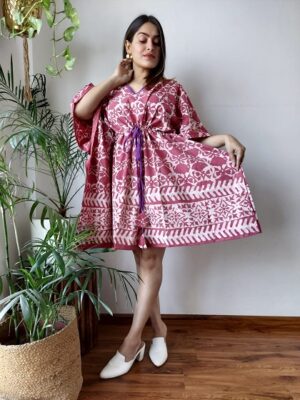 Pure Cotton Short Kaftan