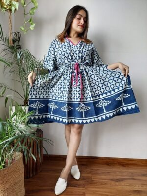 Pure Cotton Short Kaftan