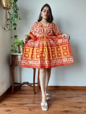 Pure Cotton Short Kaftan