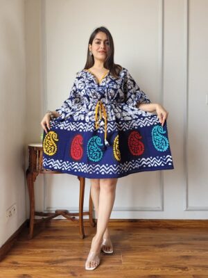 Pure Cotton Short Kaftan