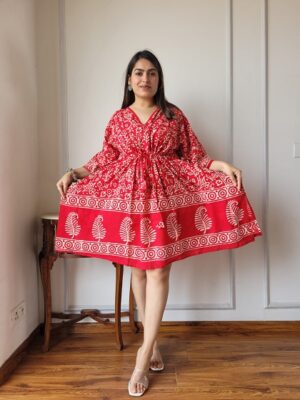 Pure Cotton Short Kaftan